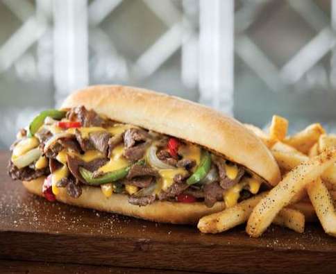 Philly Cheesesteak Chicken Sandwich